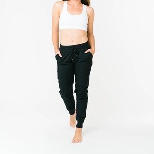 ZYIA black trail joggers